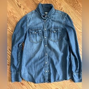 Jcrew denim shirt